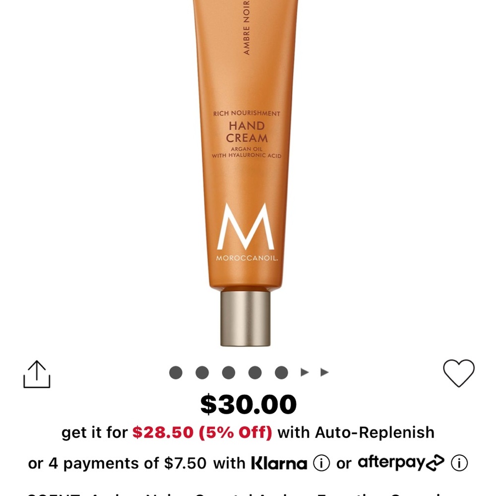 Moroccanoil Orange Hand & Foot Care with Sleek Design